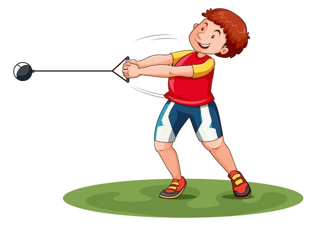 How strong are discus throwers? 