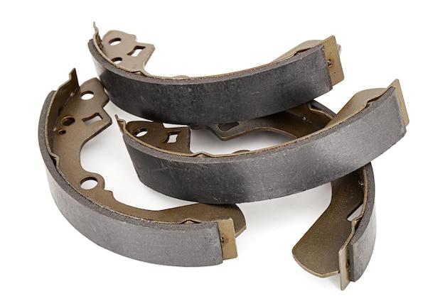 How thick is a new brake shoe? 
