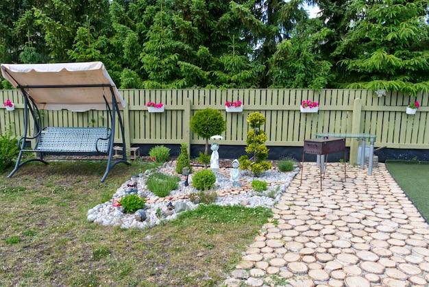 How would you describe a nice backyard? 