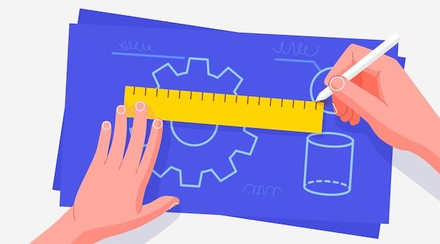How do you create a blueprint? 