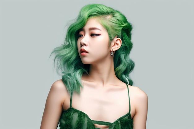 How do you fix GREY hair that turns green? 