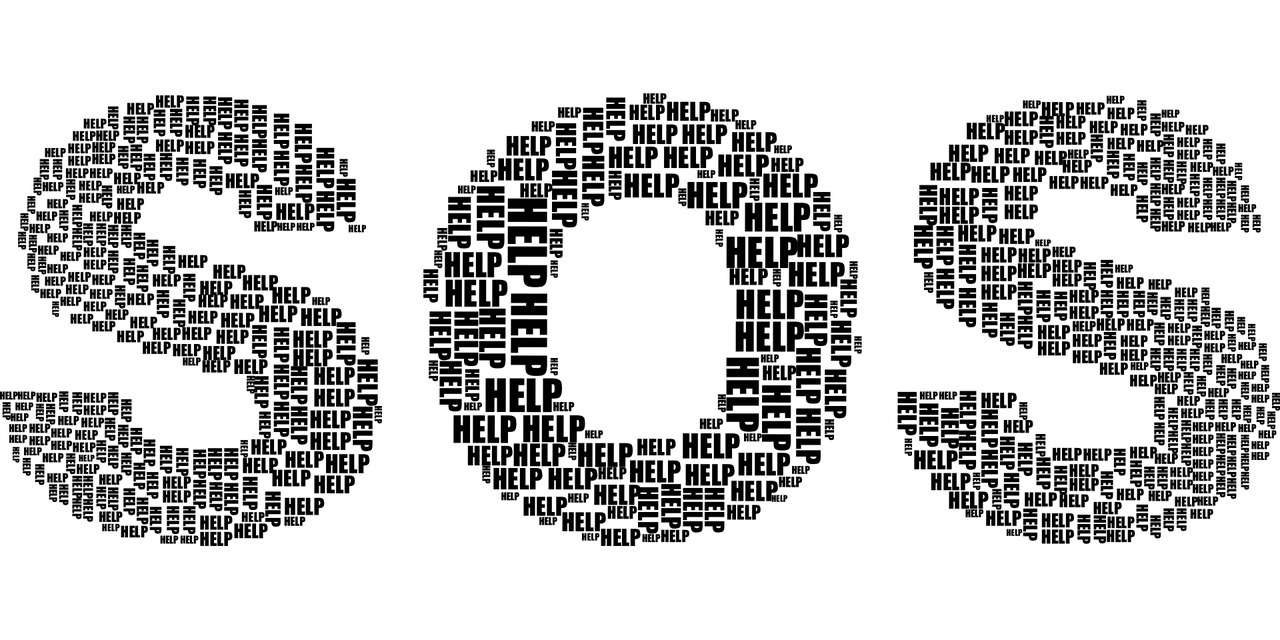 How do you flash SOS in Morse code? 