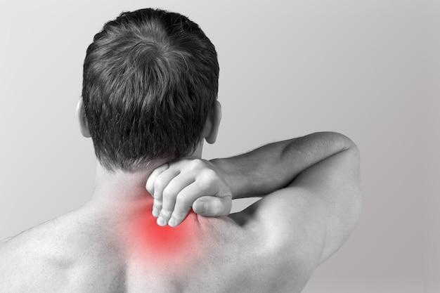 How do I get rid of a knot in my shoulder and neck? 