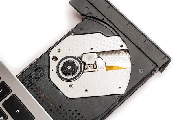How do I open the CD drive on my Lenovo laptop? 