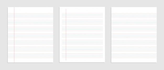How do I print PDF handouts with lines for notes? 