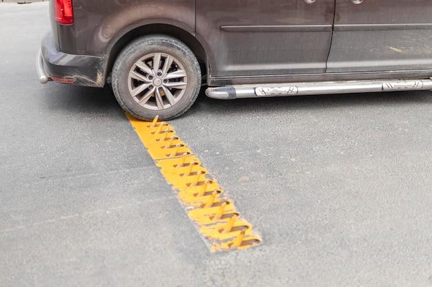 How do you release a stuck parking brake? 