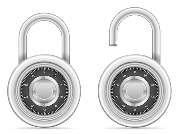 How do you reset a combination lock if you forgot the code? 