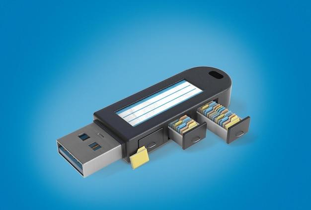 How do you save a Word document to a flash drive? 