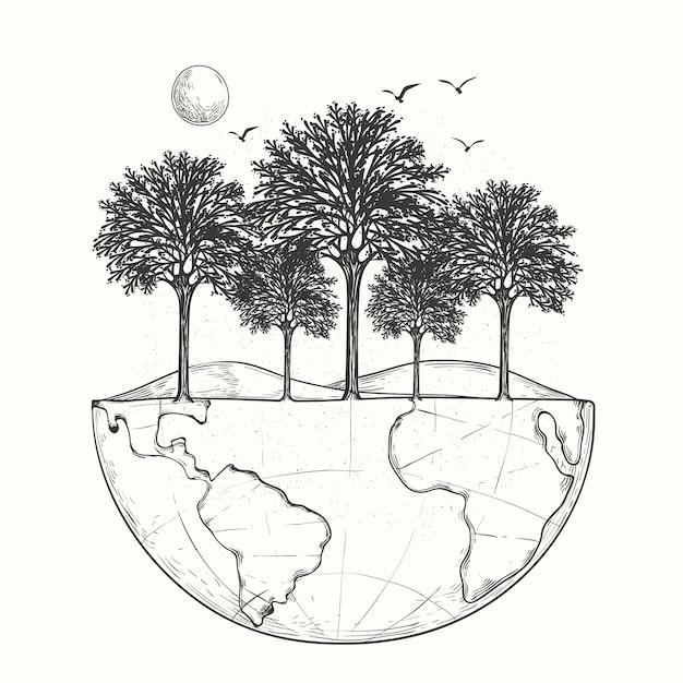 How can we save the Earth 10 lines? 