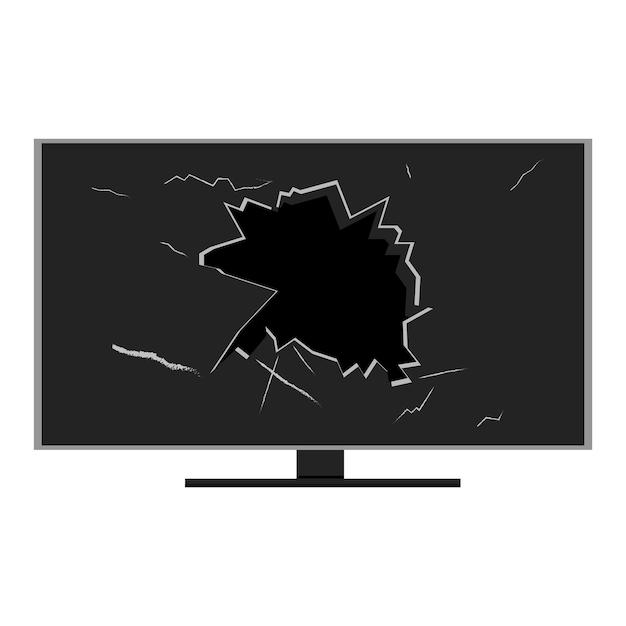 How do you know when a flat screen TV is going out? 