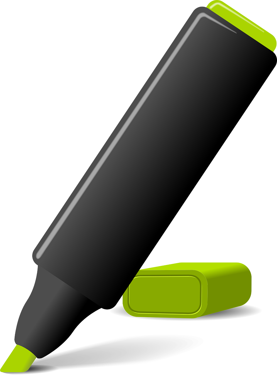 How do you use highlighter in Apple notes? 