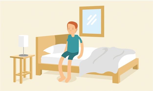 How do I wake up my monitor from sleep mode? 