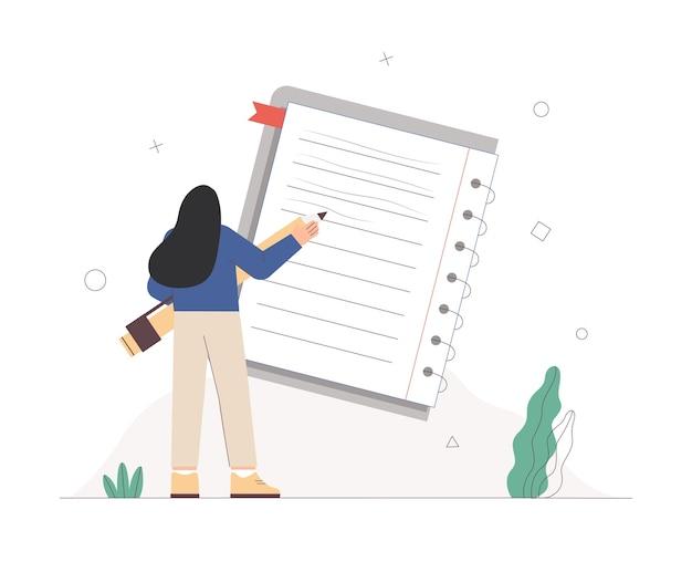 How do you write a list of illustrations? 
