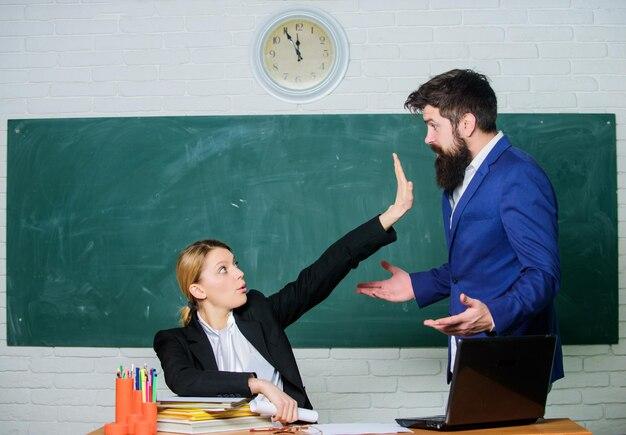 Is it OK for a teacher to say shut up? 