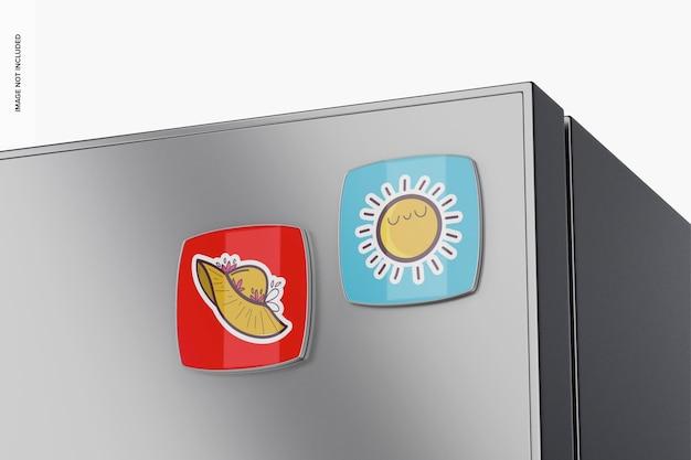 Is it OK to put magnets on the side of a refrigerator? 