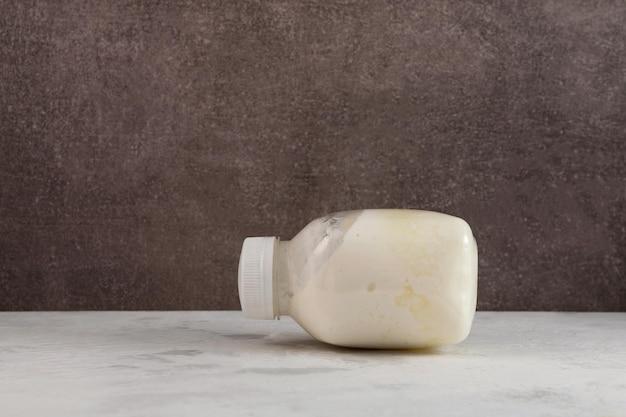 Is it safe to drink curdled half and half? 