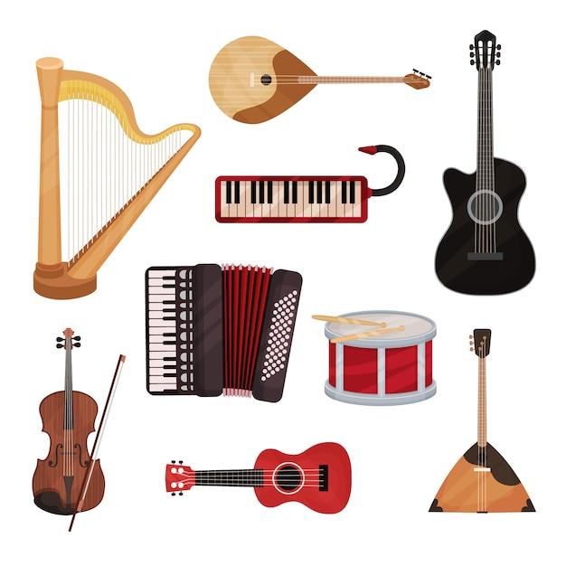 Is the harp a string instrument or percussion? 