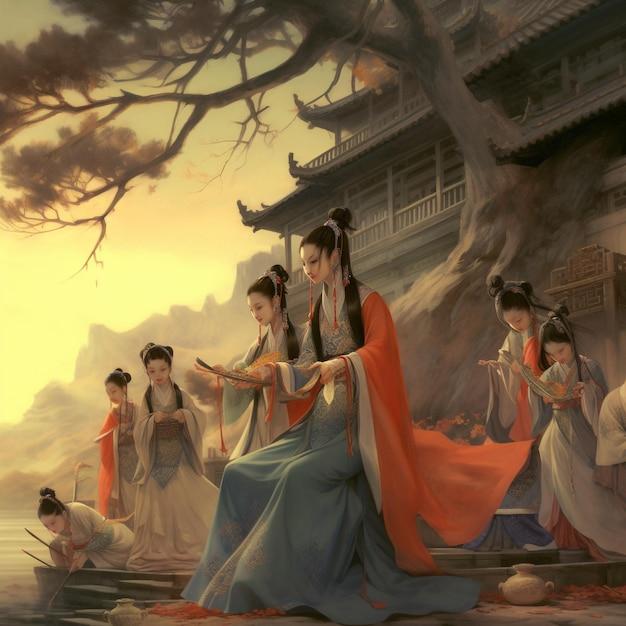 What was life in the Heian court life? 