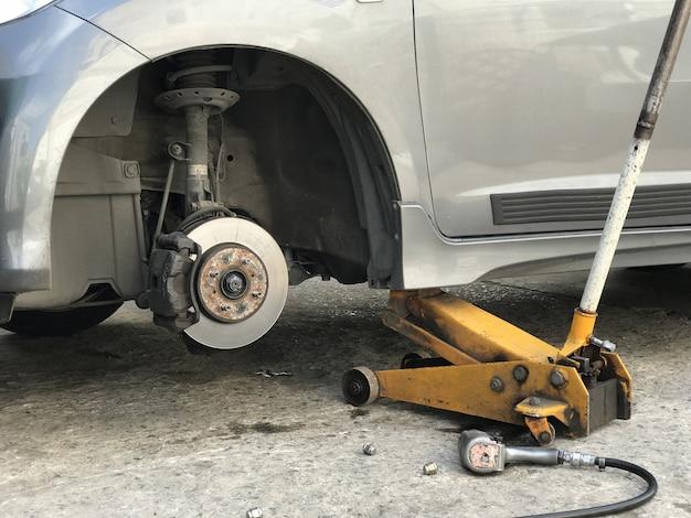 How can I lift my car without a jack? 