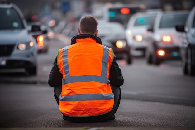 What do you look for when managing visibility at an intersection? 