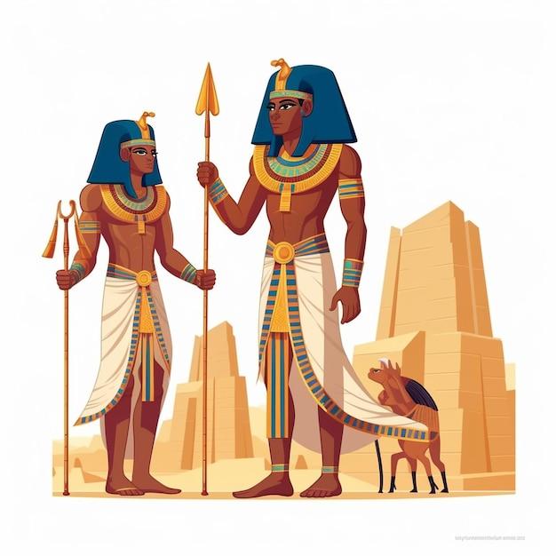 What are the similarities between Mesopotamia and Egypt? 