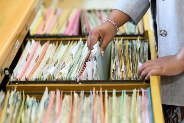 What is a paper based filing system? 