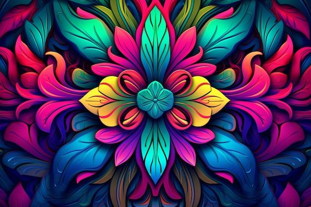 What is radial balance in an artwork? 