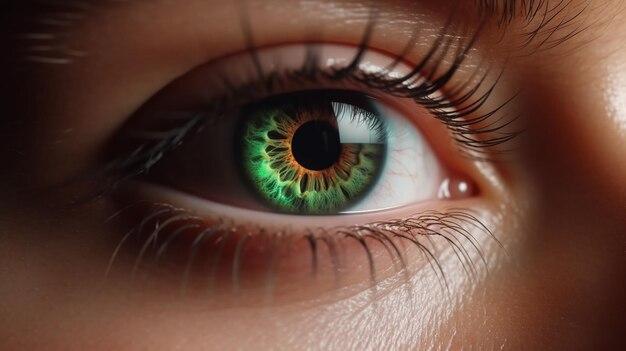 How do I stop my eyebrow tint from turning green? 