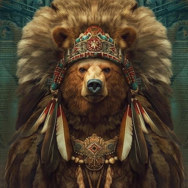 What is the word for bear in Native American? 