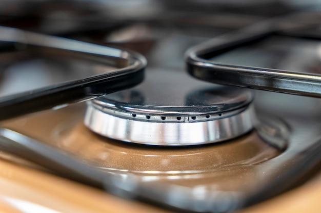 Should emergency gas burner switch be on or off? 