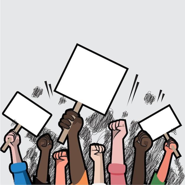 What is social protest and political motive? 