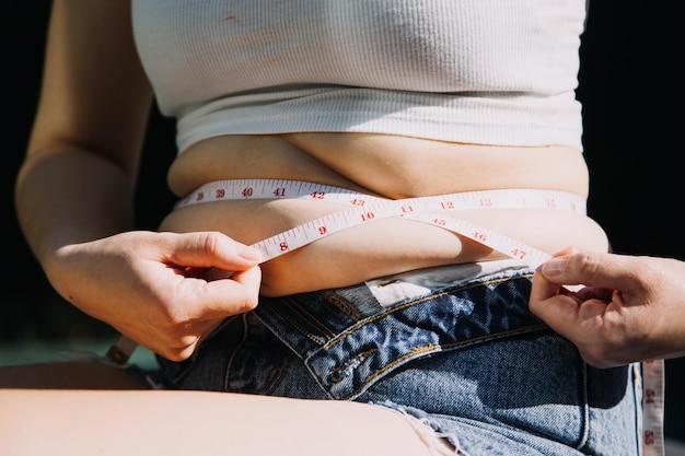 How does a teenager become obese? 