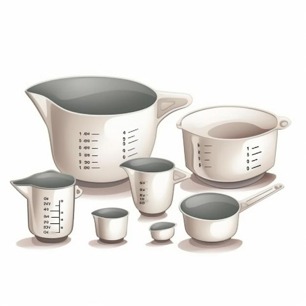 What are the 4 types of measuring cups? 