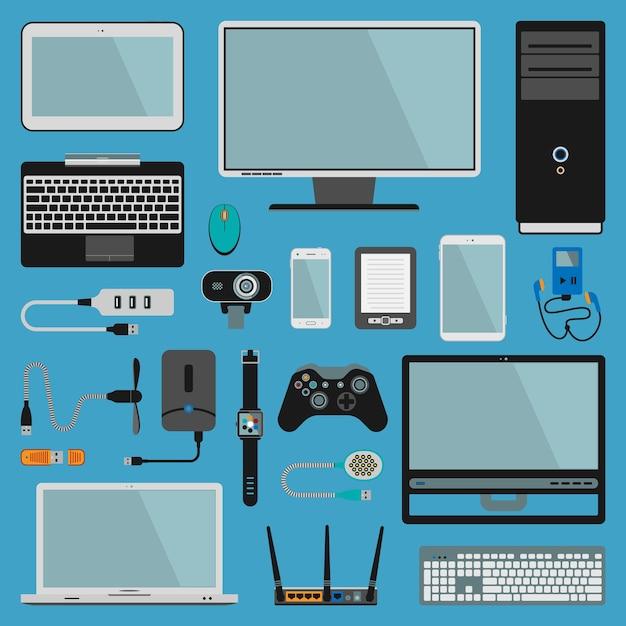 What are the advantages of using electronic devices in learning? 