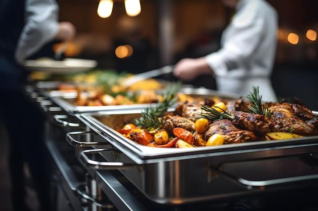 What is the definition of commercial food service? 