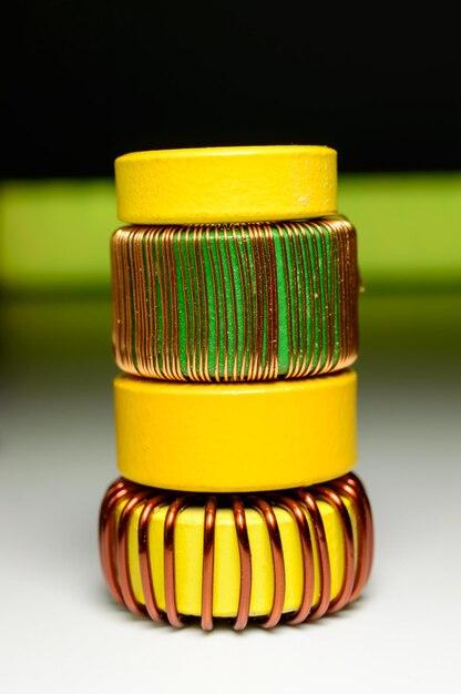 Why iron and ferrite-core inductors are more efficient than air core inductor? 