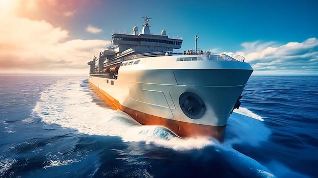 What is the color coding of piping system on ship? 