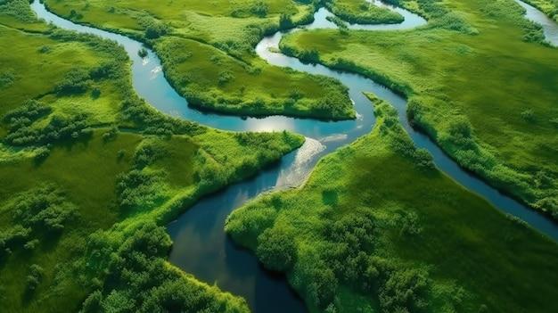 What is the meaning of course of river? 