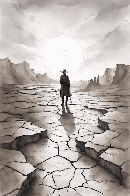 What is the difference between drought and famine Class 9? 