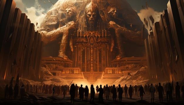 What is the main message in the Epic of Gilgamesh? 