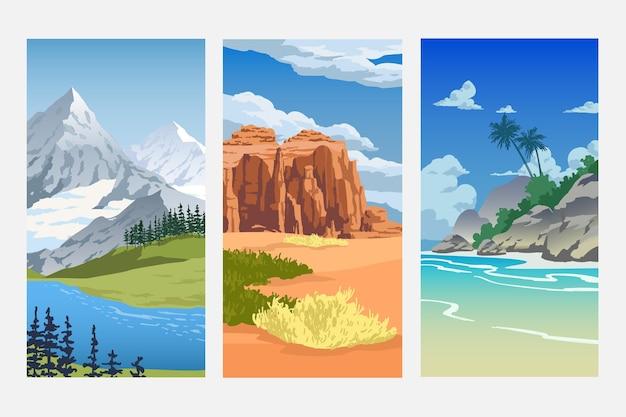 What are the different types of biomes and their characteristics? 