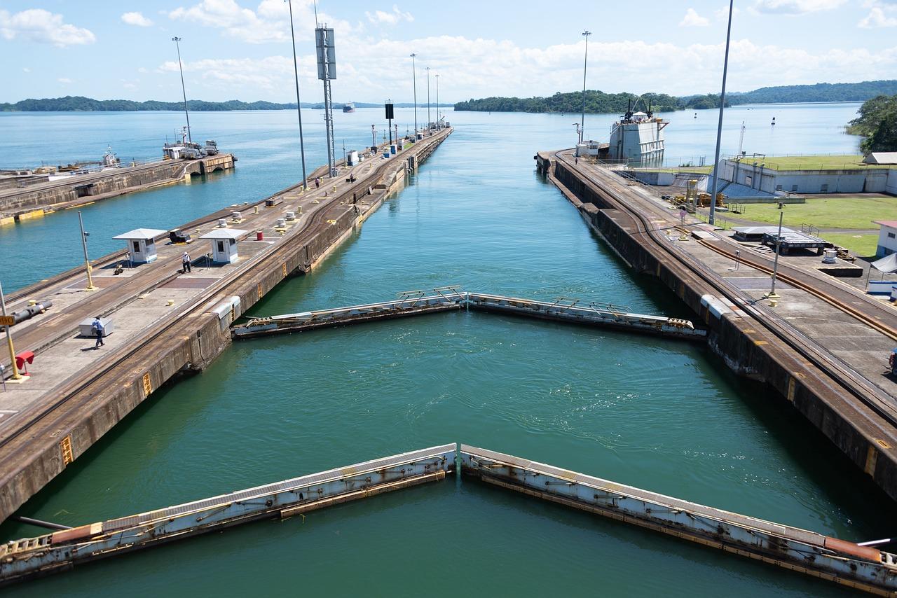 Who funded the Panama Canal? 