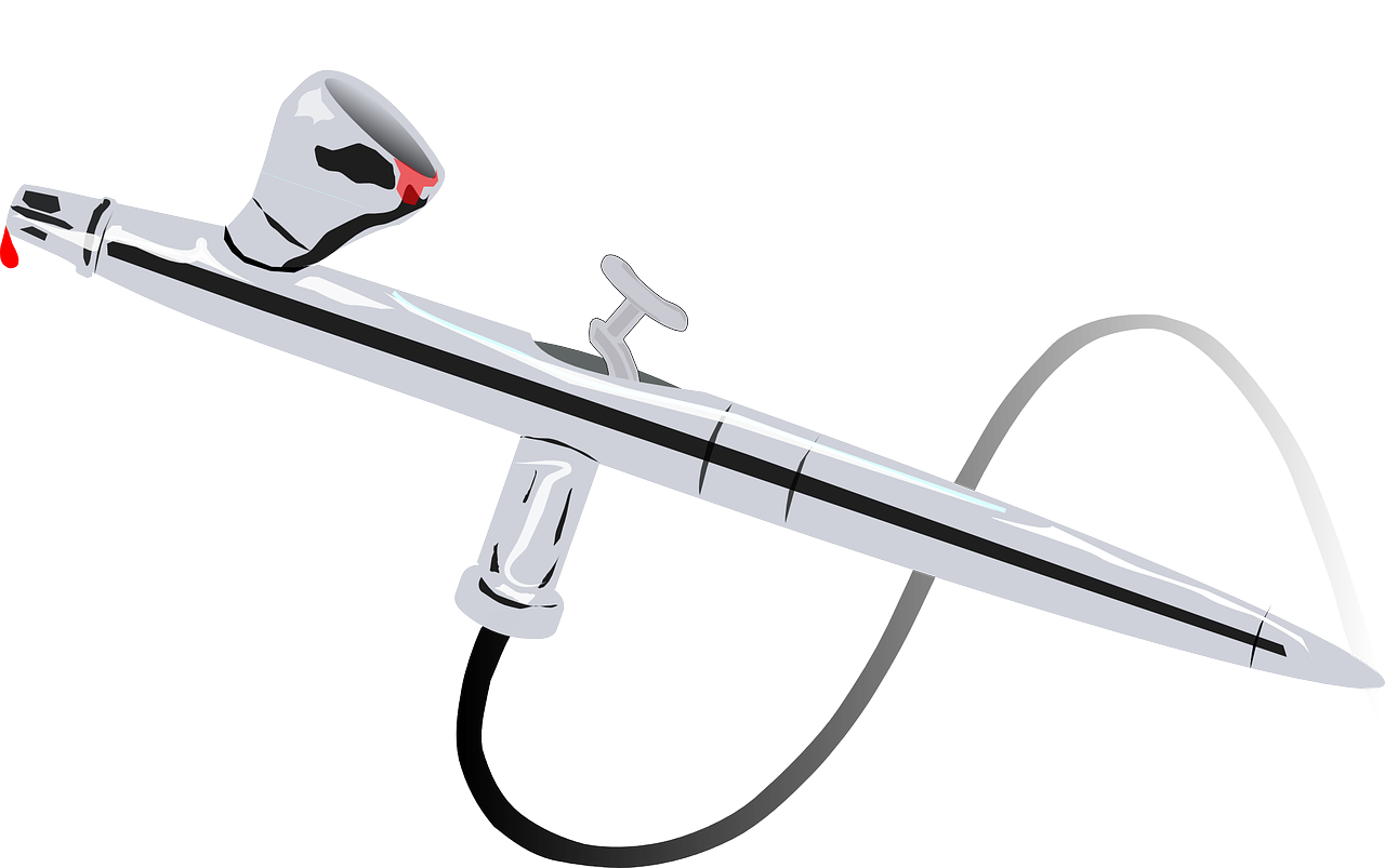 What is the function of airbrush tool? 