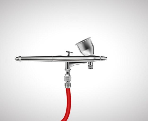 What is the function of airbrush tool? 