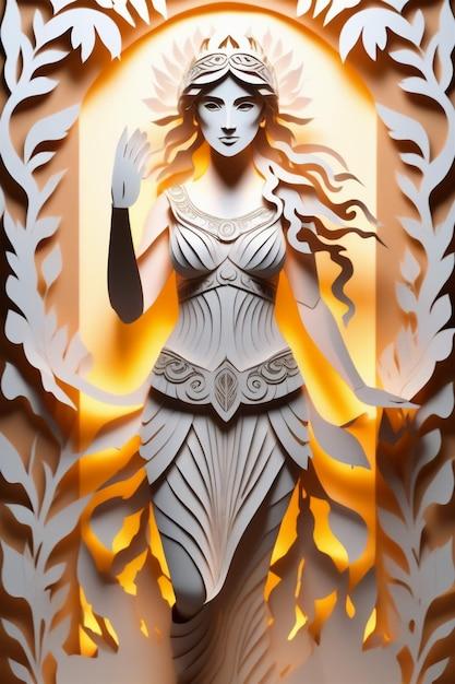 Who is the Greek god of paper? 