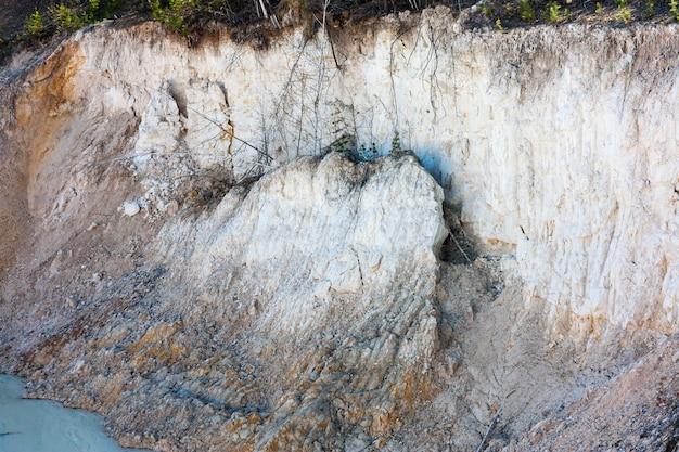What kind of soil is created due to glacial deposition? 