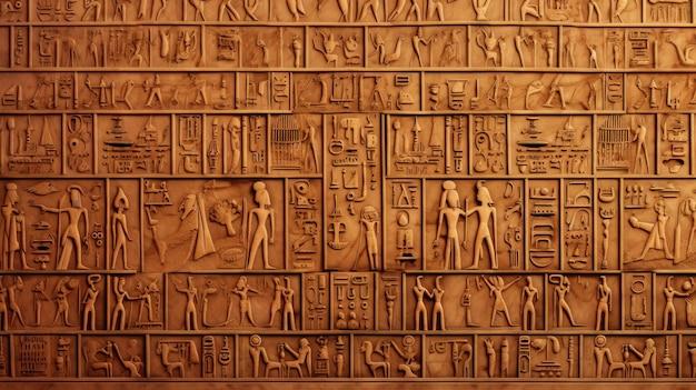 How did the development of hieroglyphics impact Egyptian culture? 