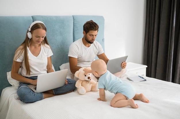 What is the effect parents work abroad? 