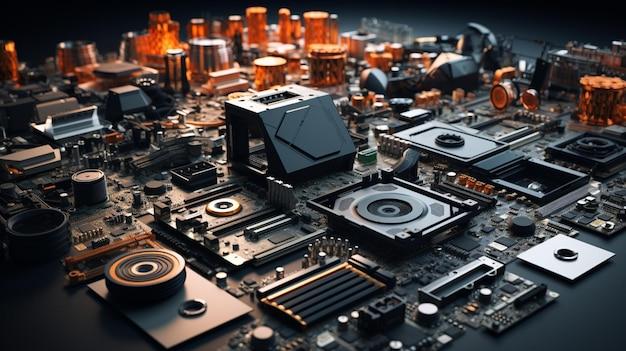 How many components are there in ICT? 