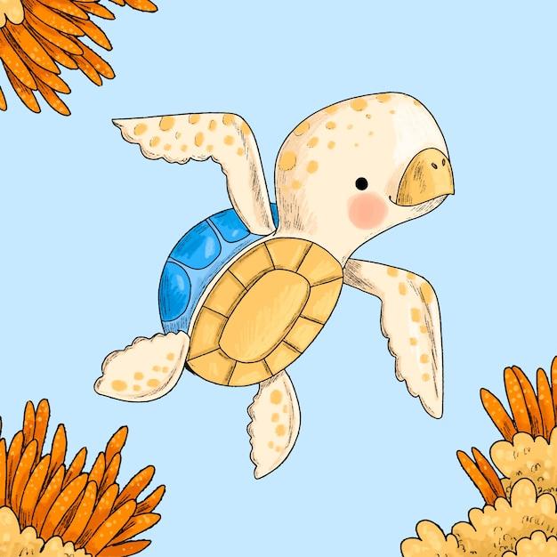 What is the story all about the monkey and the turtle? 